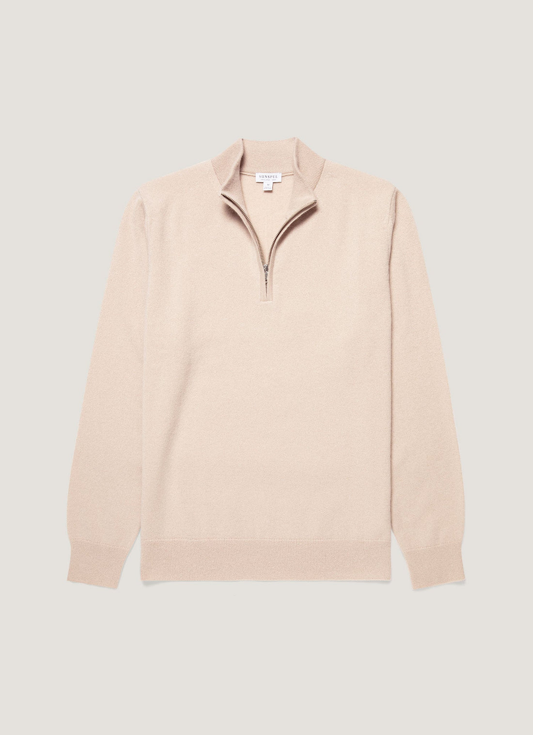 Cashmere Half Zip Jumper