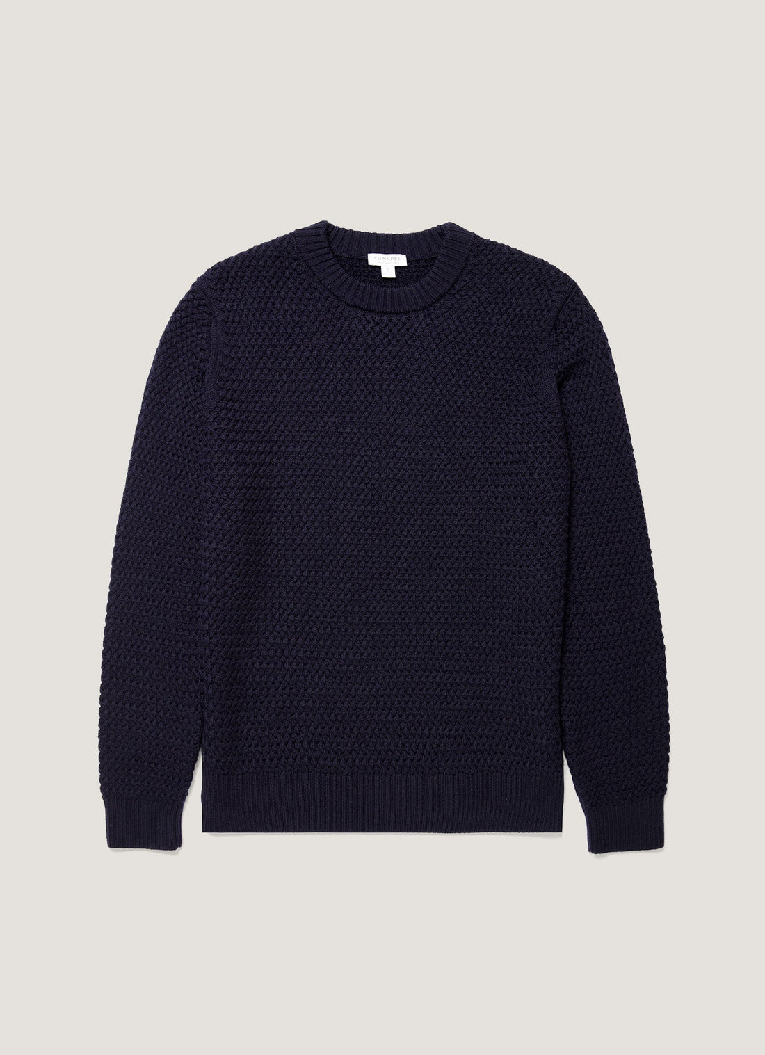 Merino Wool Basketweave Jumper