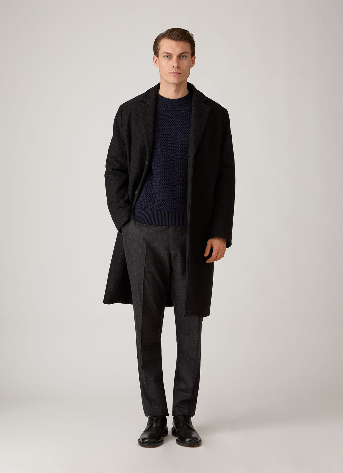 Merino Wool Basketweave Jumper