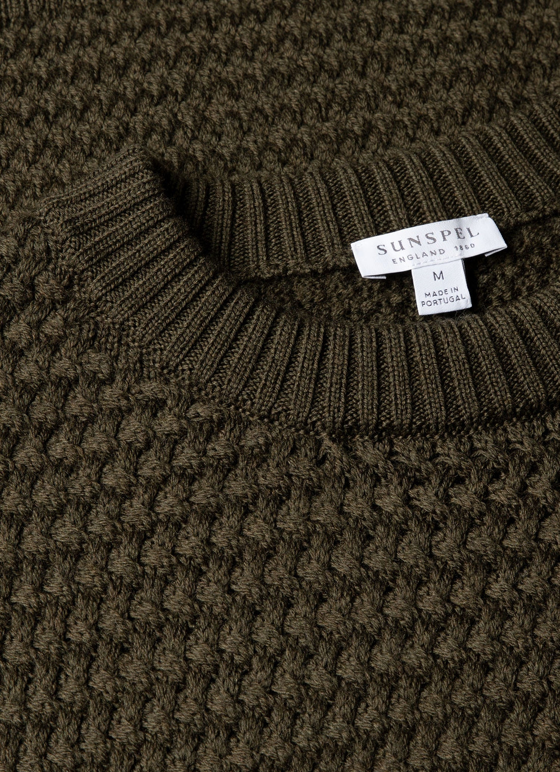 Merino Wool Basketweave Jumper