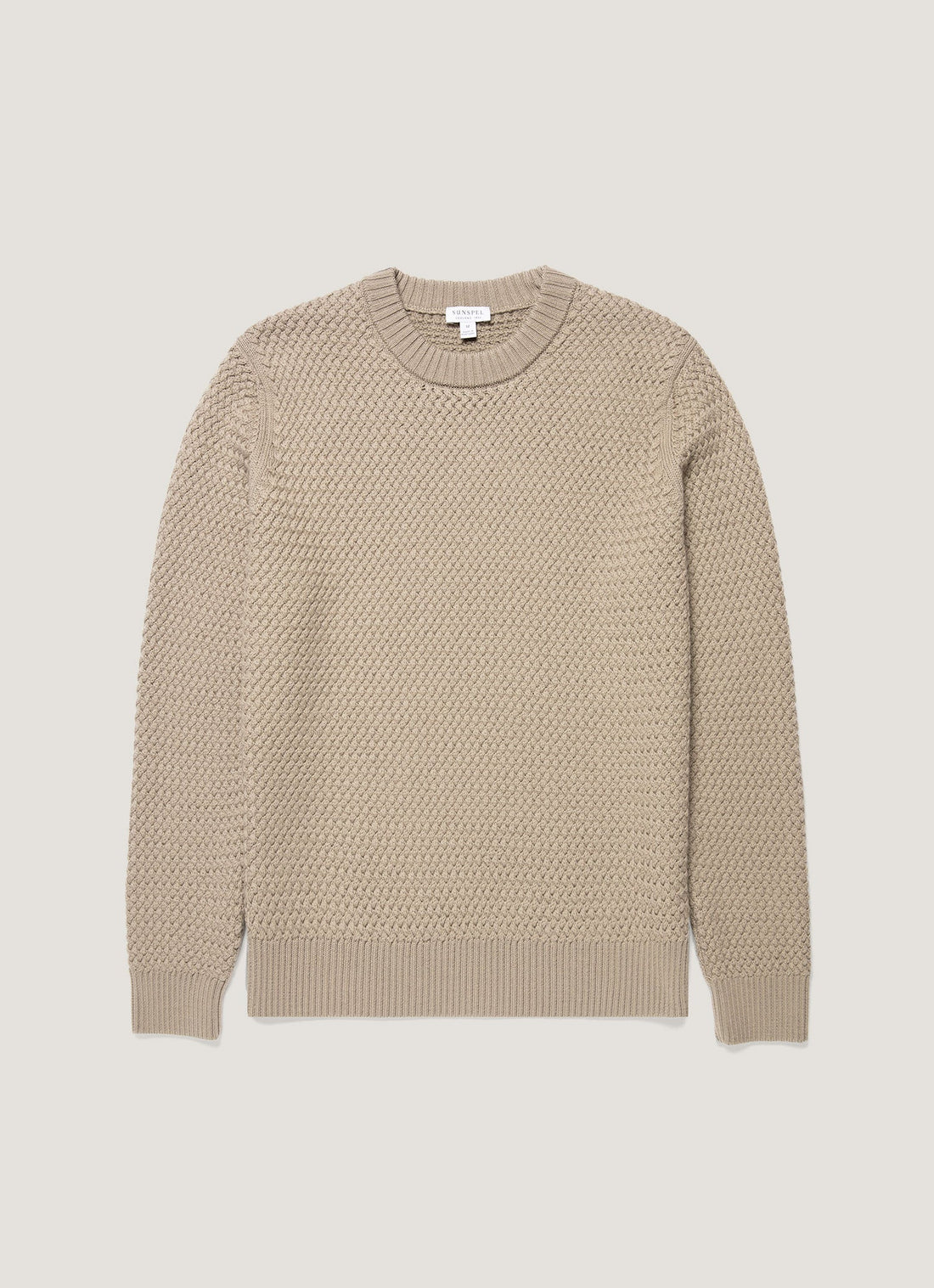 Merino Wool Basketweave Jumper