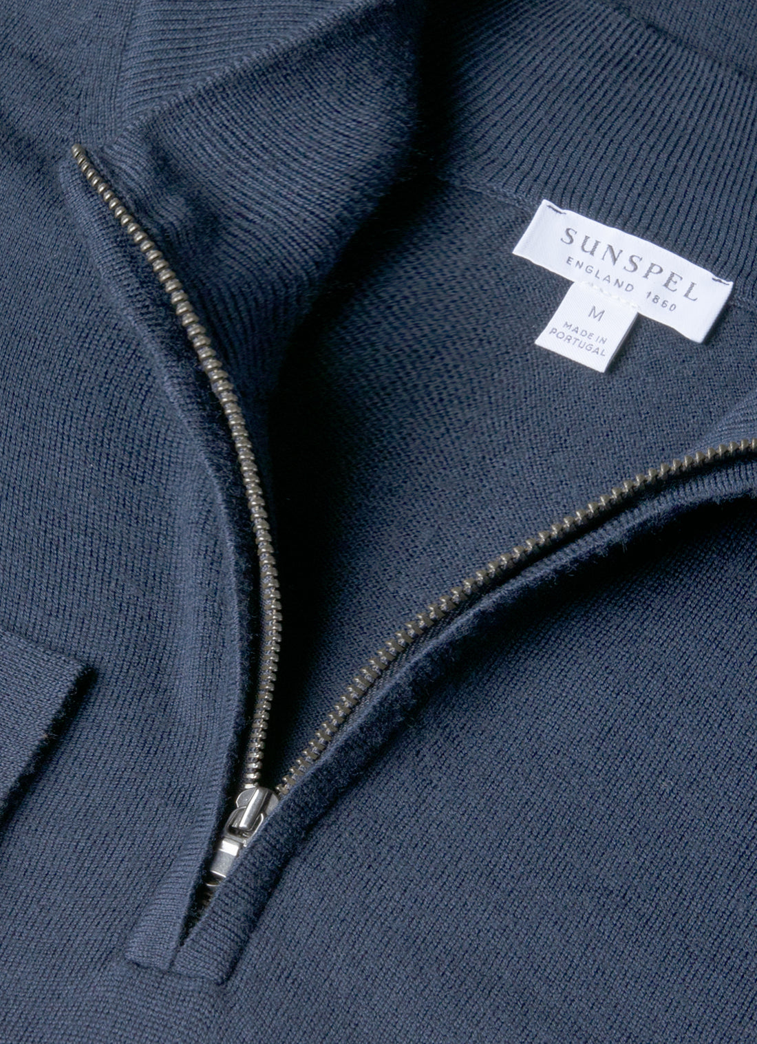 Extra-Fine Merino Half Zip Jumper