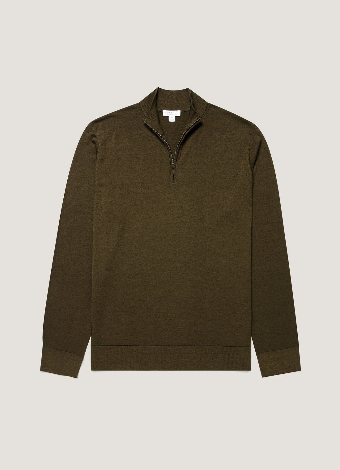 Extra-Fine Merino Half Zip Jumper
