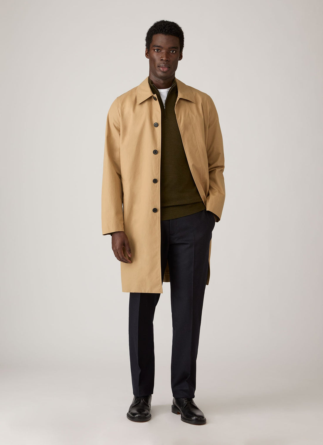 Extra-Fine Merino Half Zip Jumper