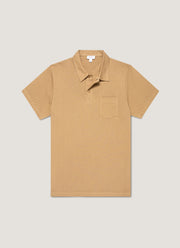 Men's Riviera Polo Shirt in Tan