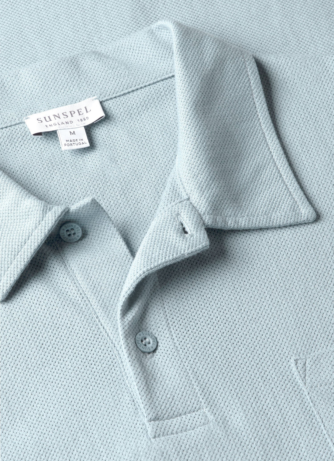 Men's Riviera Polo Shirt in Sky Blue