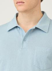 Men's Riviera Polo Shirt in Sky Blue