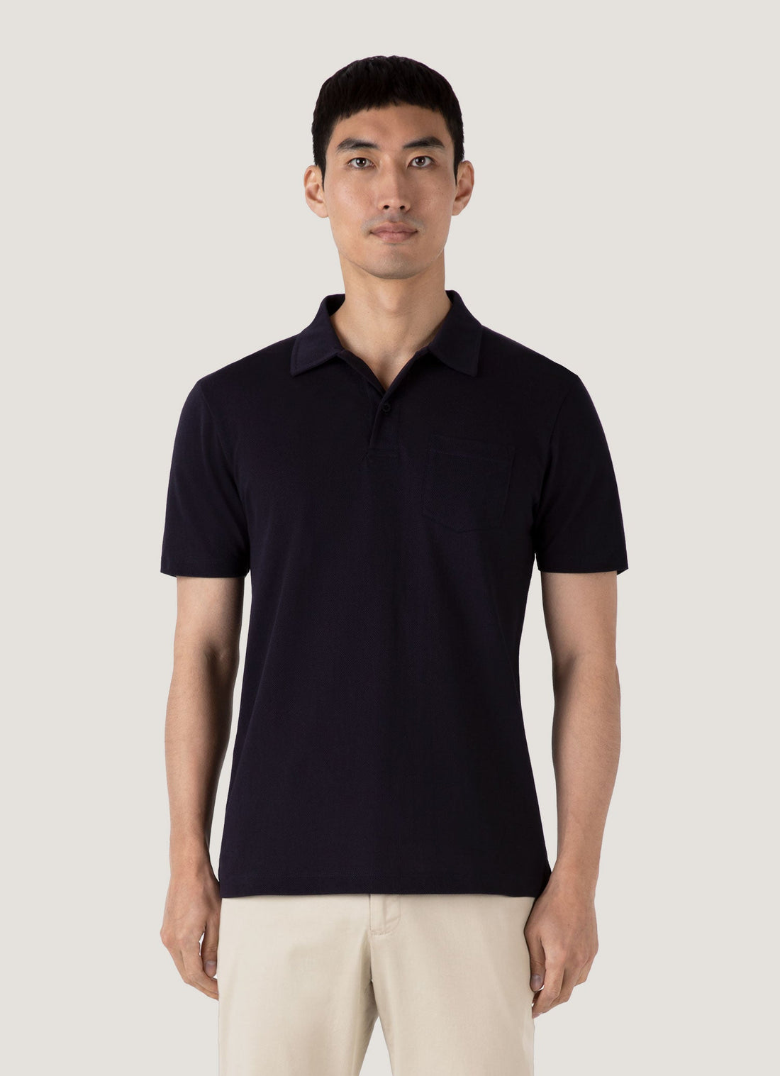 Men's Riviera Polo Shirt in Midnight Navy