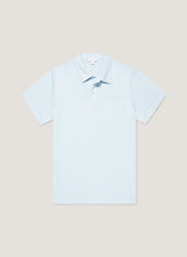Men's Riviera Polo Shirt in Frost Blue