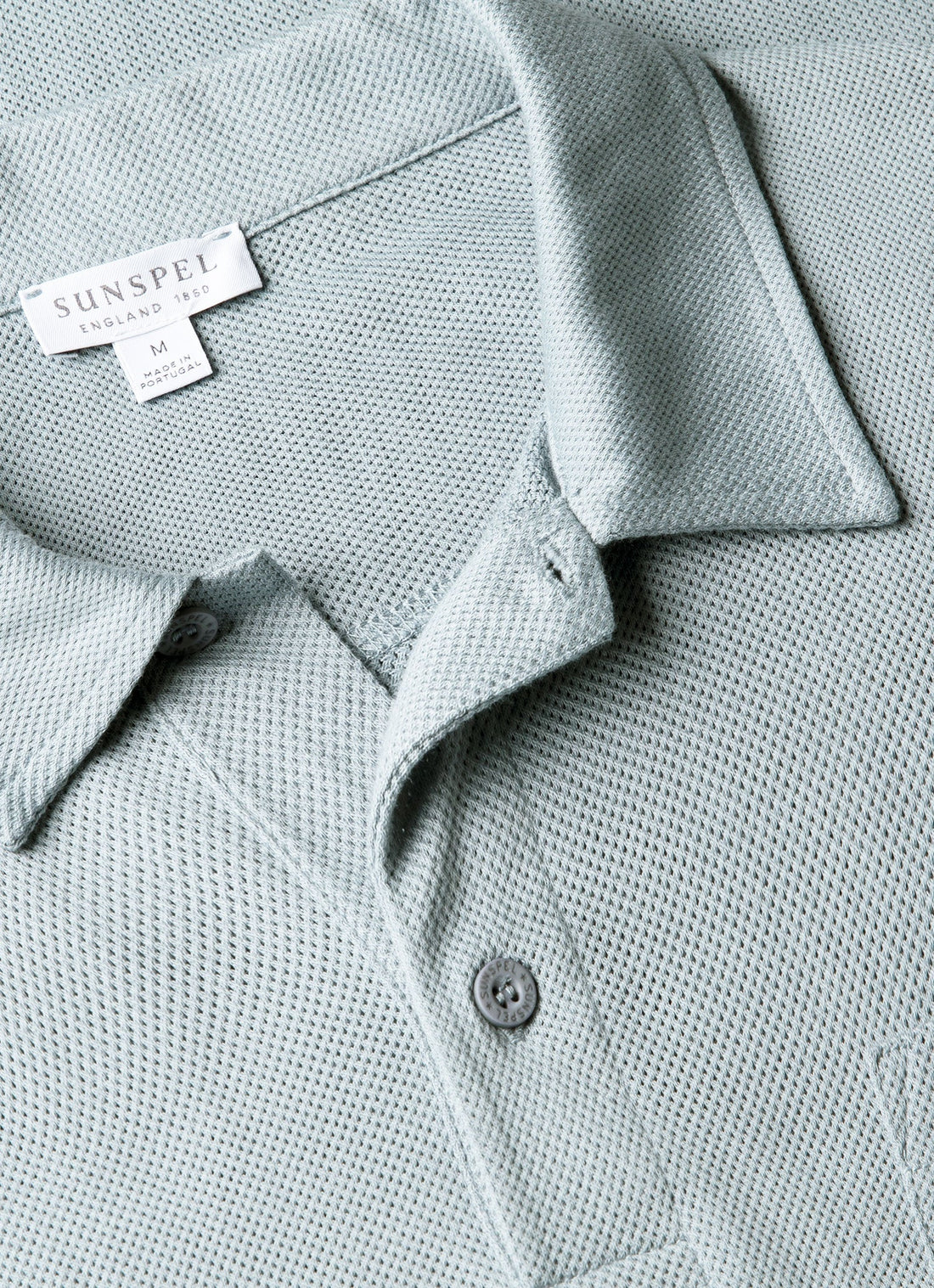 Men's Riviera Polo Shirt in Stone Blue