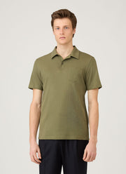 Men's Riviera Polo Shirt in Sea Moss