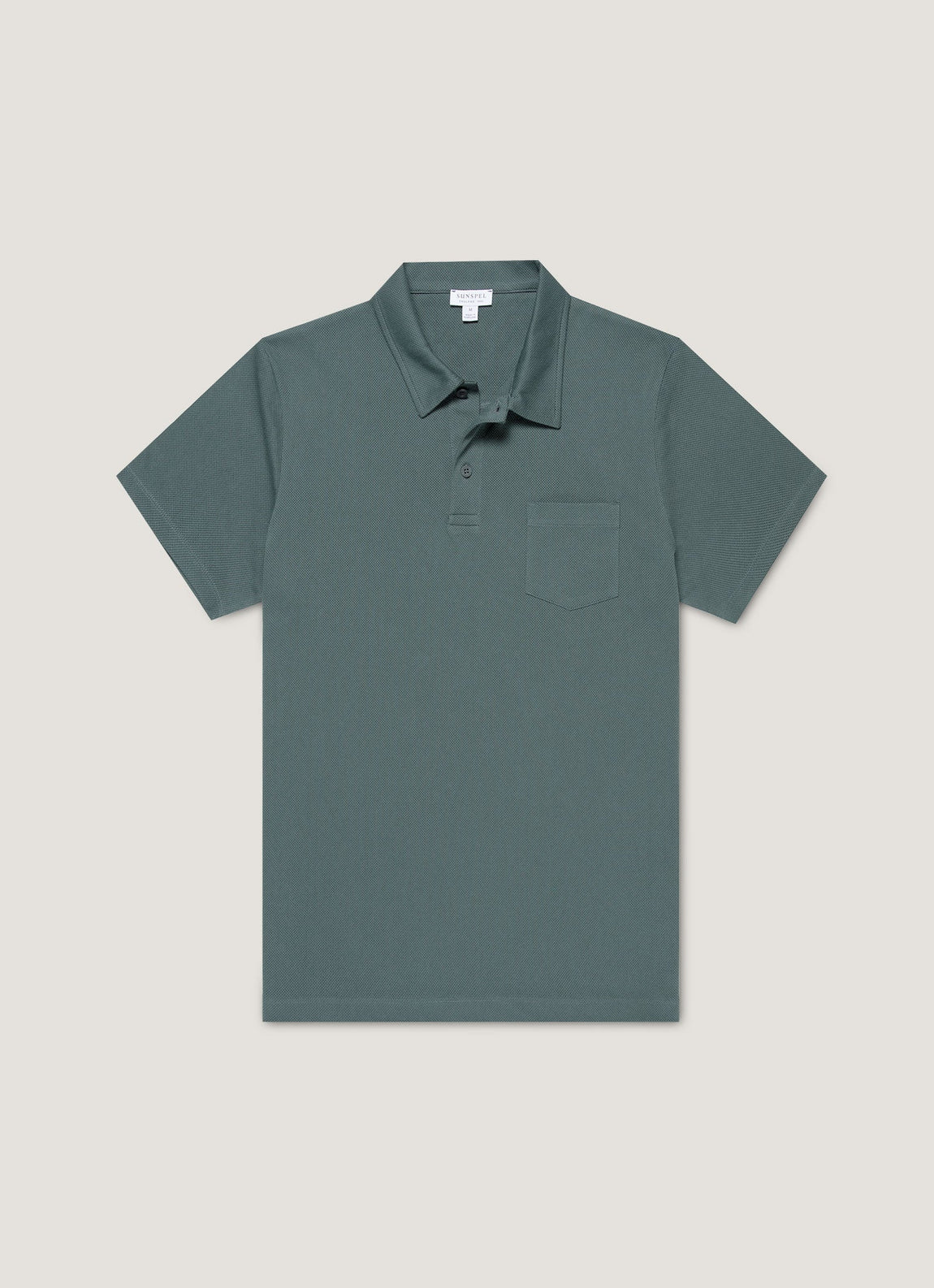 Men's Riviera Polo Shirt in Dark Petrol