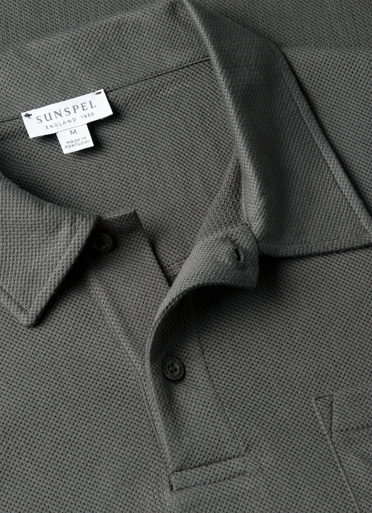 Men's Riviera Polo Shirt in Slate Green