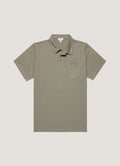 Men's Riviera Polo Shirt in Fossil Grey