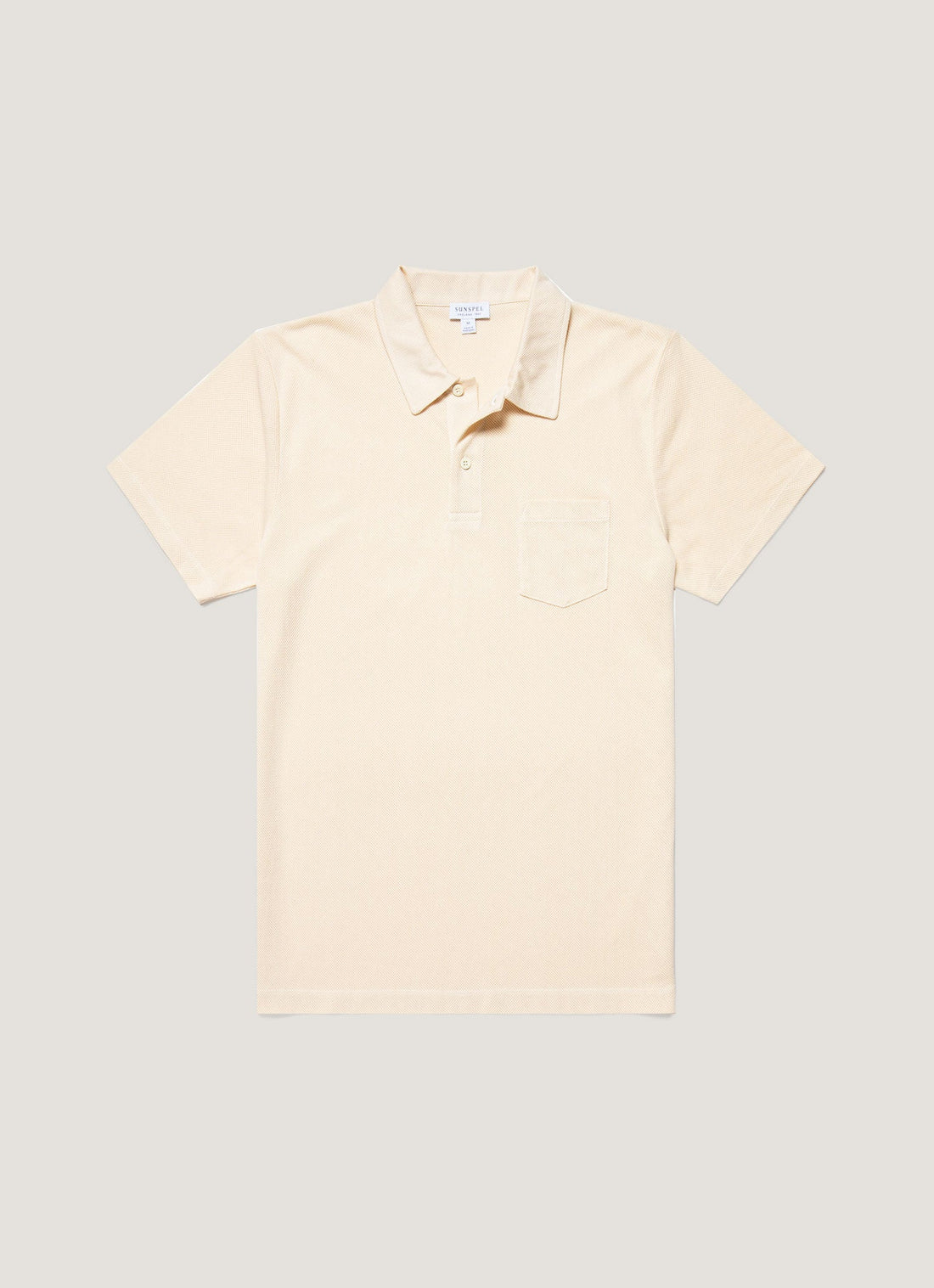 Men's Undyed Riviera Polo Shirt in Undyed