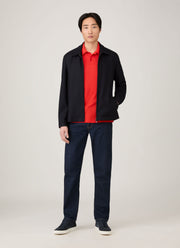 Men's Riviera Polo Shirt in Bright Red