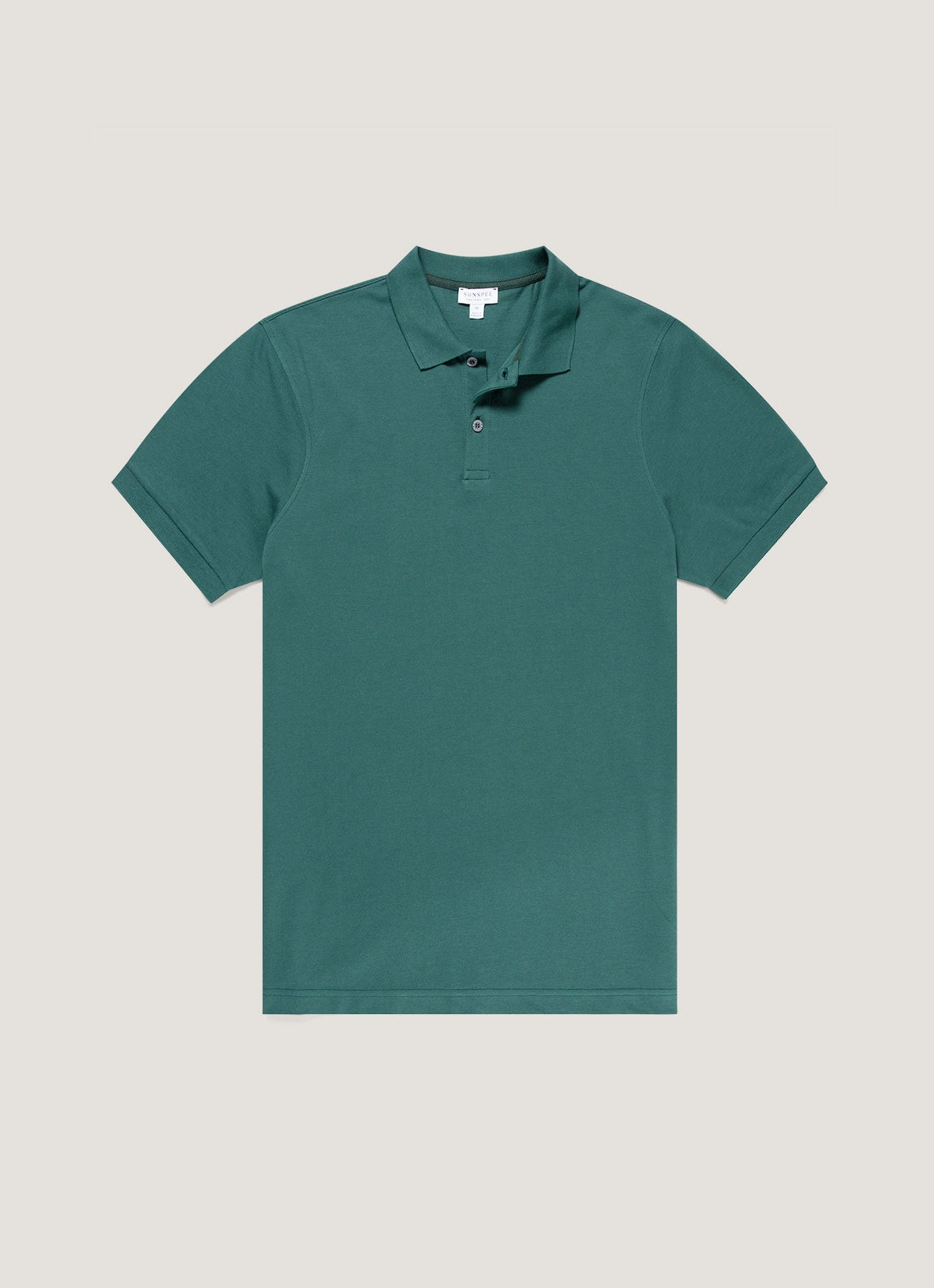 Men's Piqué Polo Shirt in Forest