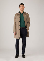 Men's Piqué Polo Shirt in Forest