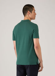 Men's Piqué Polo Shirt in Forest