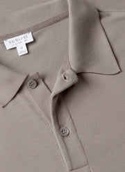 Men's Piqué Polo Shirt in Iron Grey