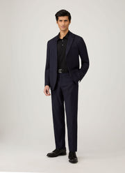 Men's Jersey Classic Polo Shirt in Black