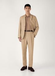 Men's Classic Jersey Polo Shirt in Dune