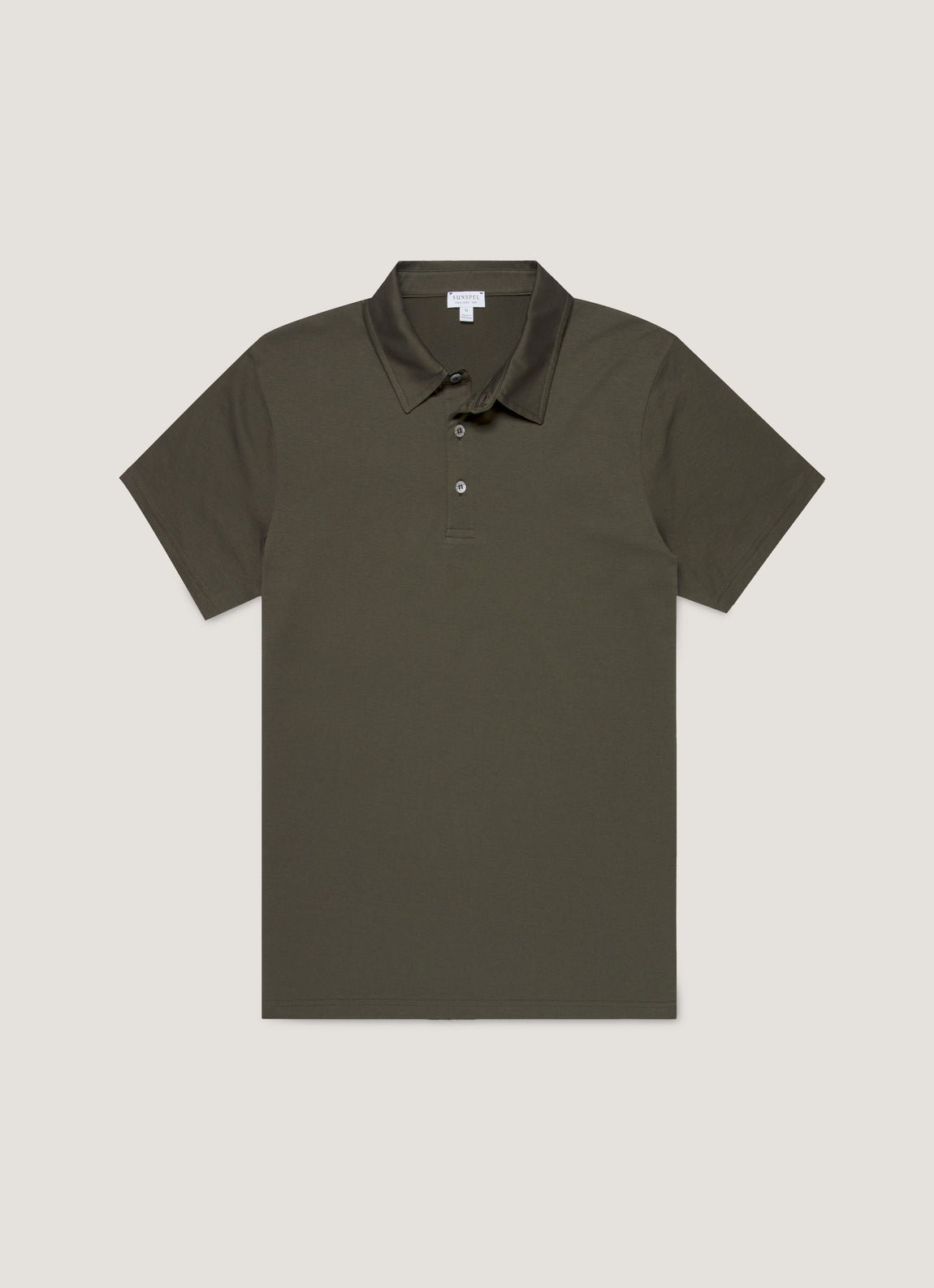 Men's Classic Jersey Polo Shirt in Dark Green