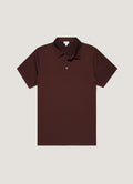 Men's Classic Jersey Polo Shirt in Bakelite