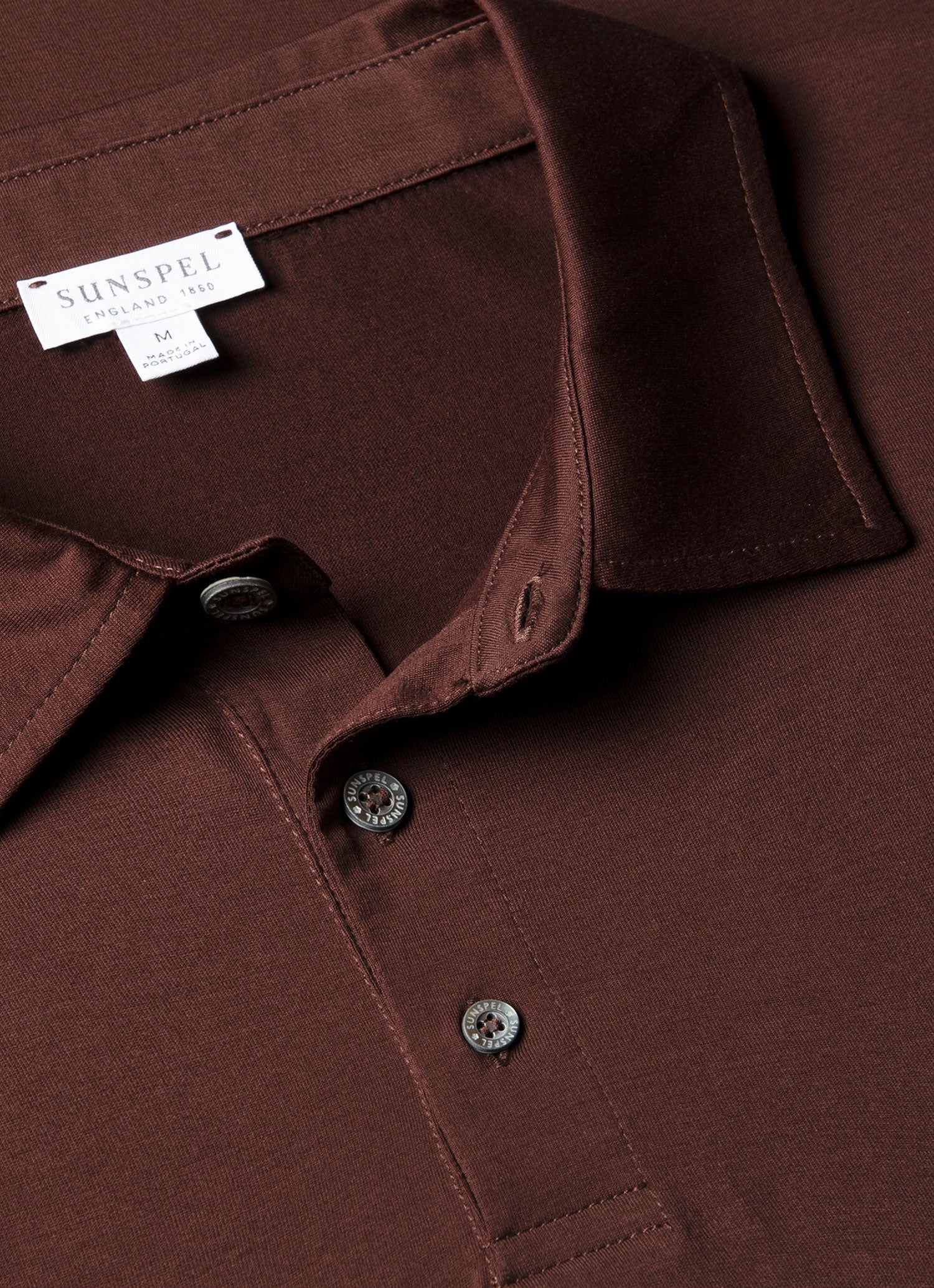 Men's Classic Jersey Polo Shirt in Bakelite