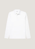 Men's Heavyweight Rugby Polo Shirt in White