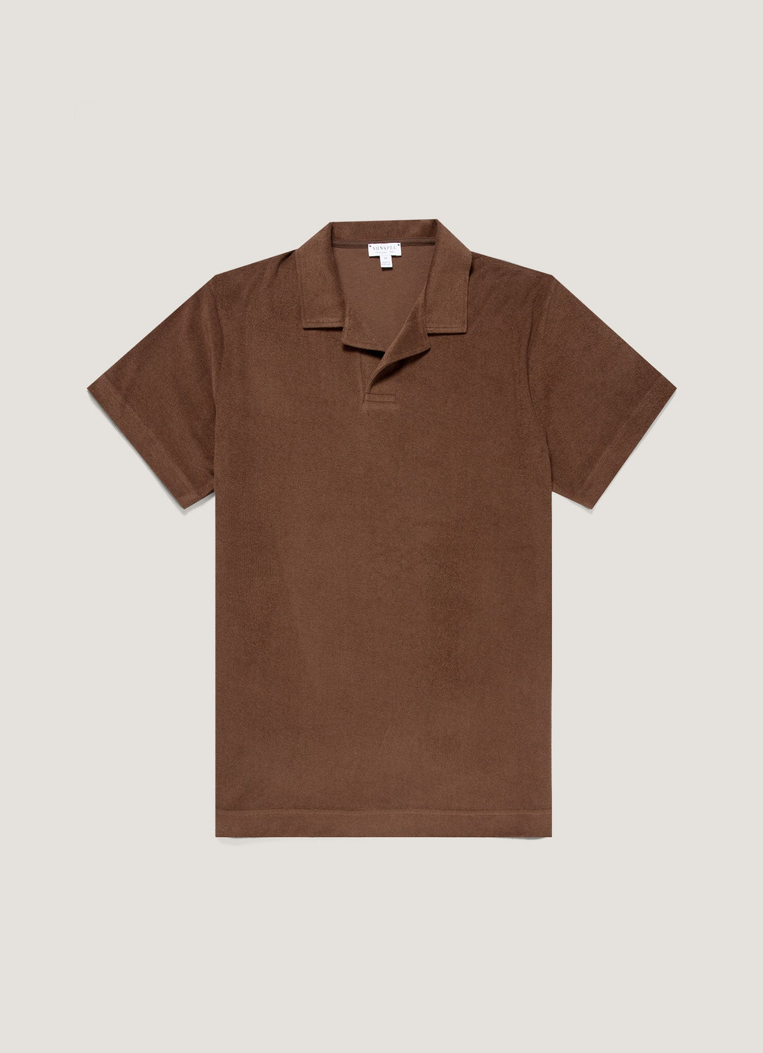 Polo en tissu éponge