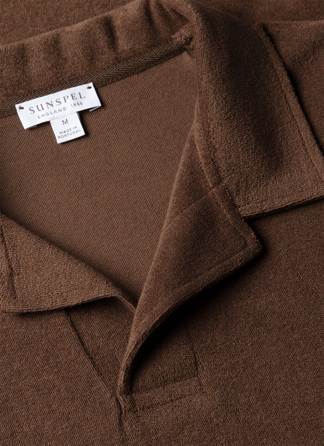 Polo en tissu éponge