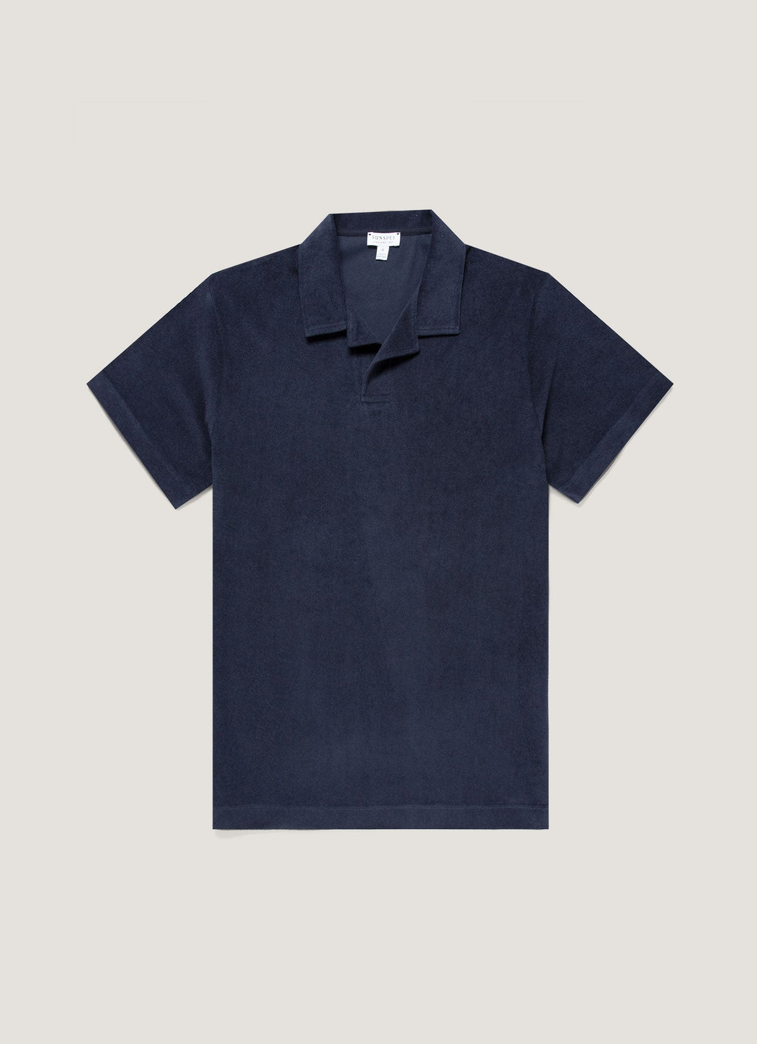 Polo en tissu éponge