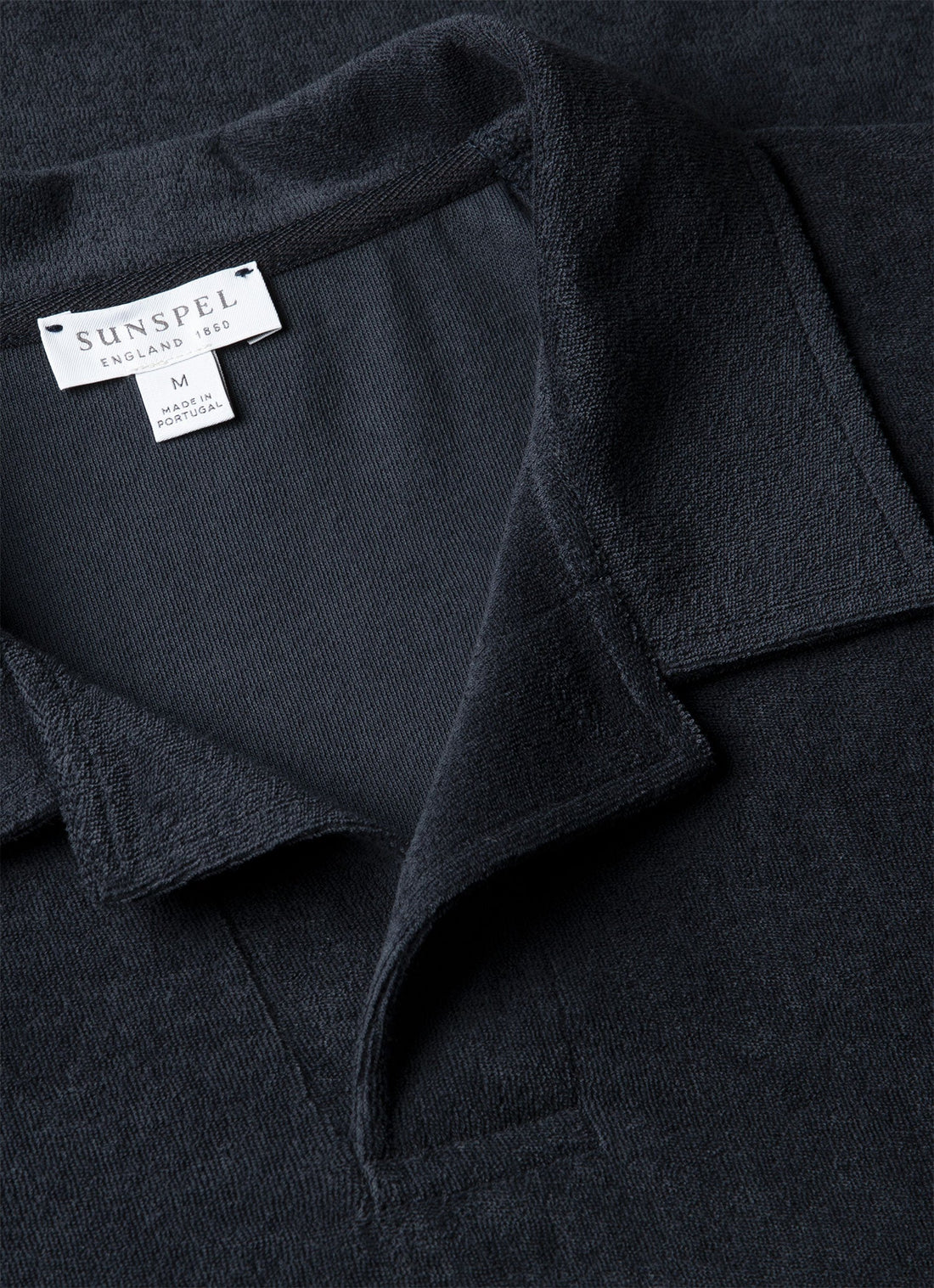 Polo en tissu éponge
