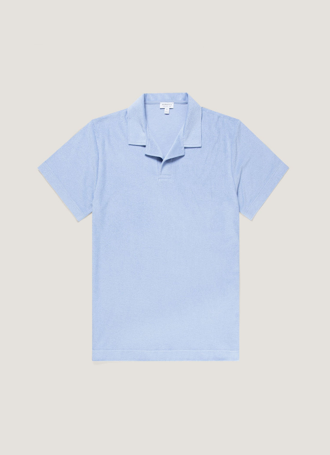 Polo en tissu éponge