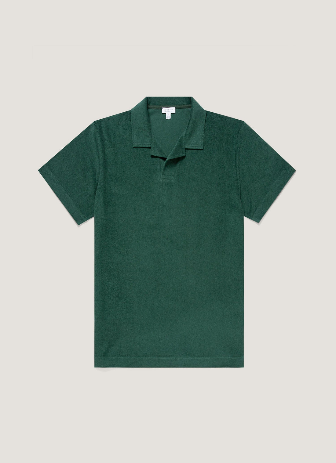 Polo en tissu éponge