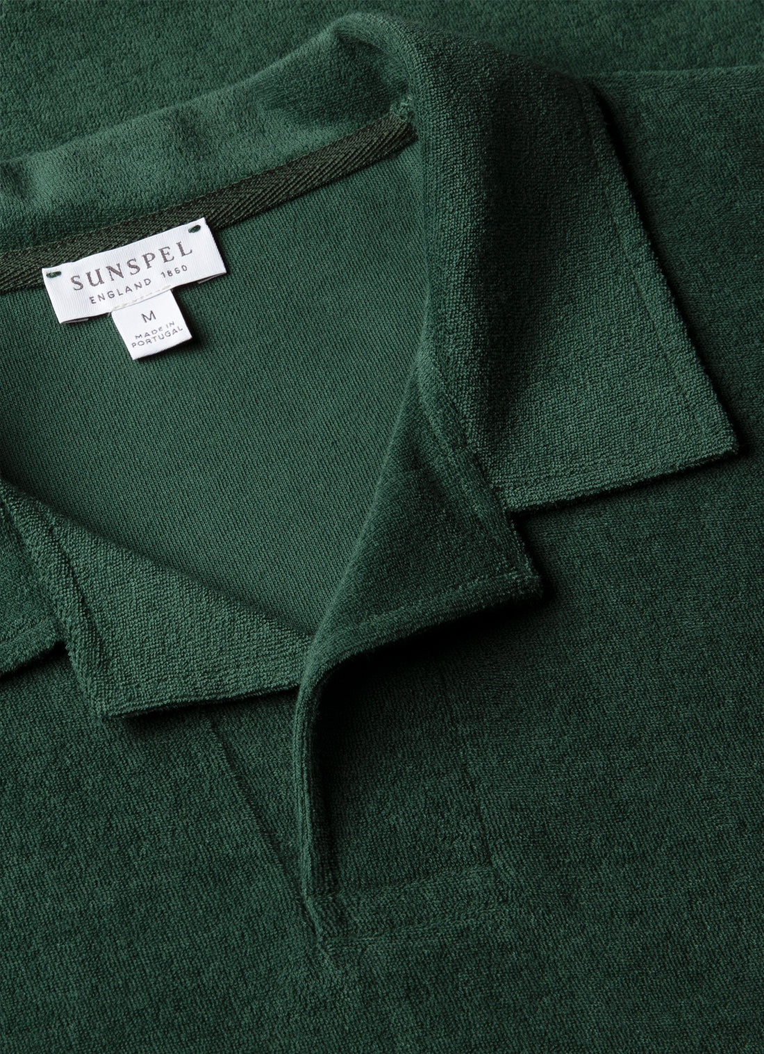 Polo en tissu éponge