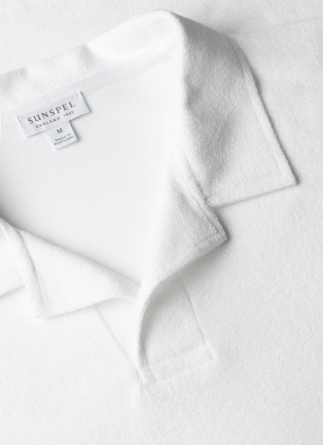 Polo en tissu éponge