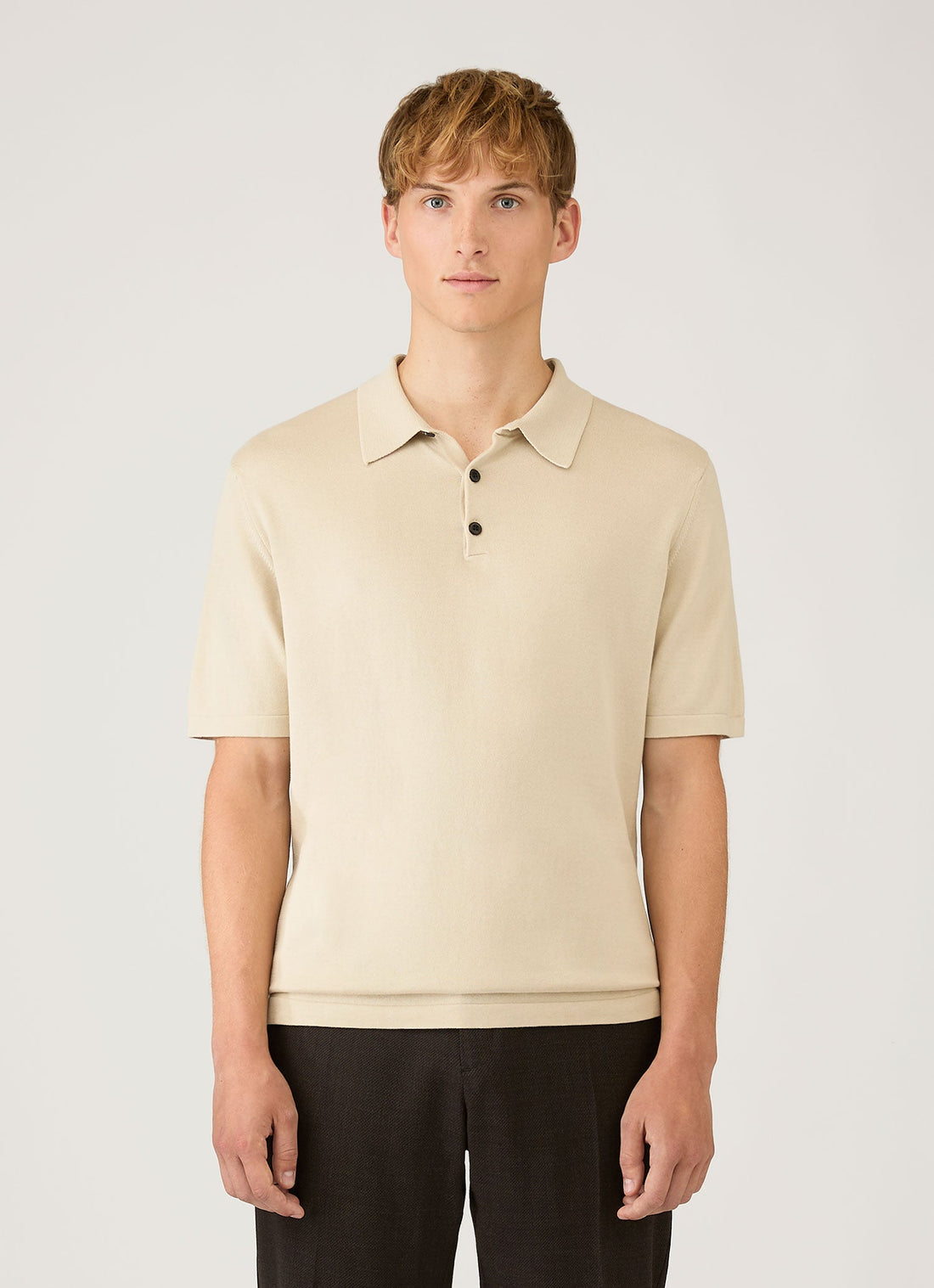 Polo en coton Sea Island