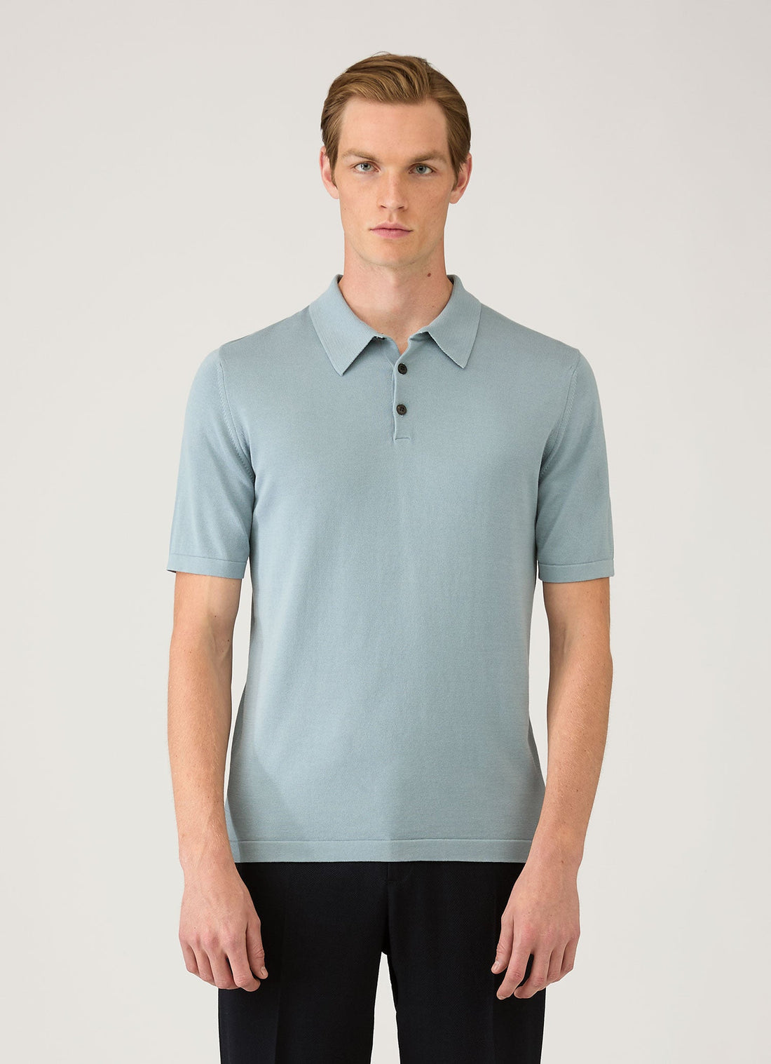 Polo en coton Sea Island