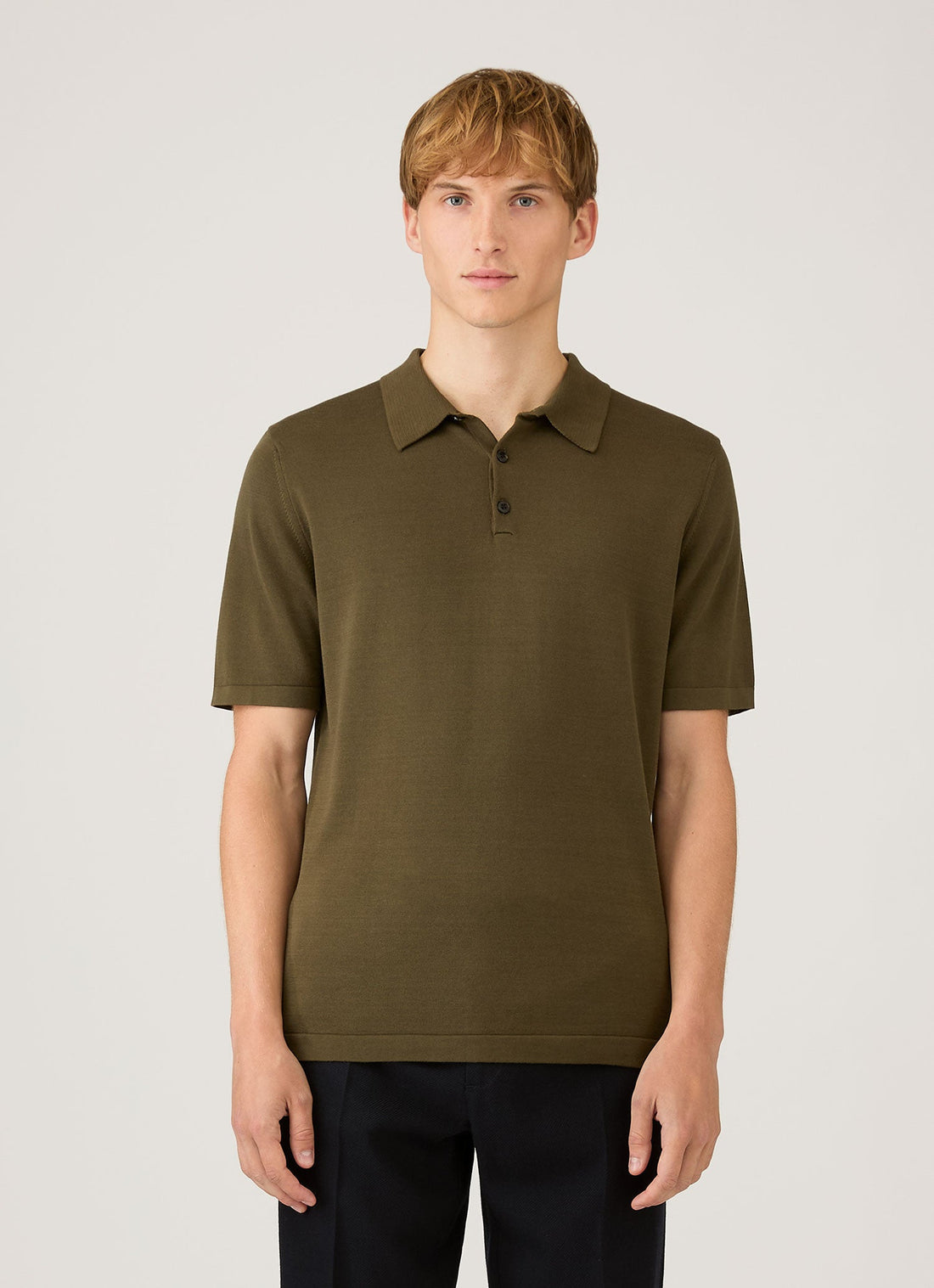 Polo en coton Sea Island