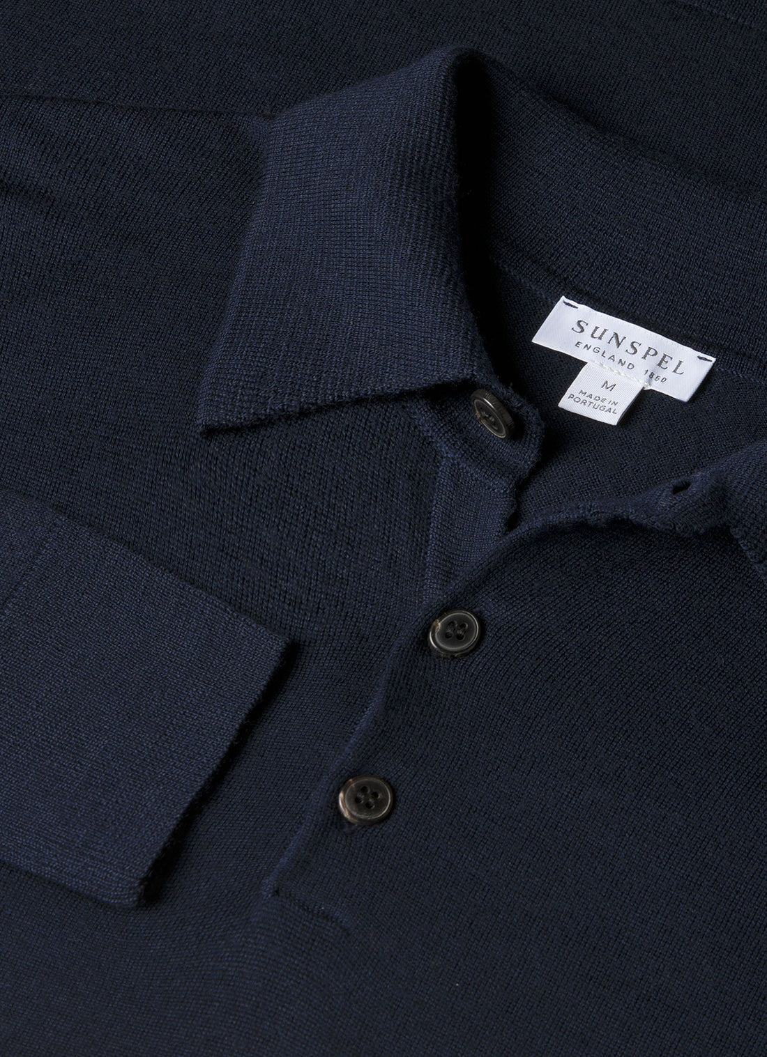 Extra-Fine Merino Knitted Polo Shirt