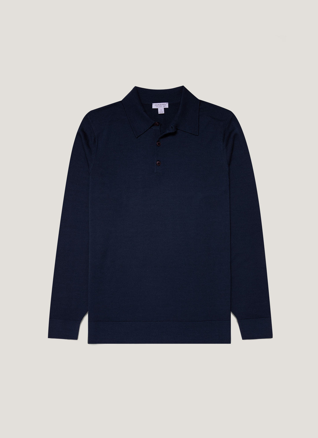Extra-Fine Merino Knitted Polo Shirt