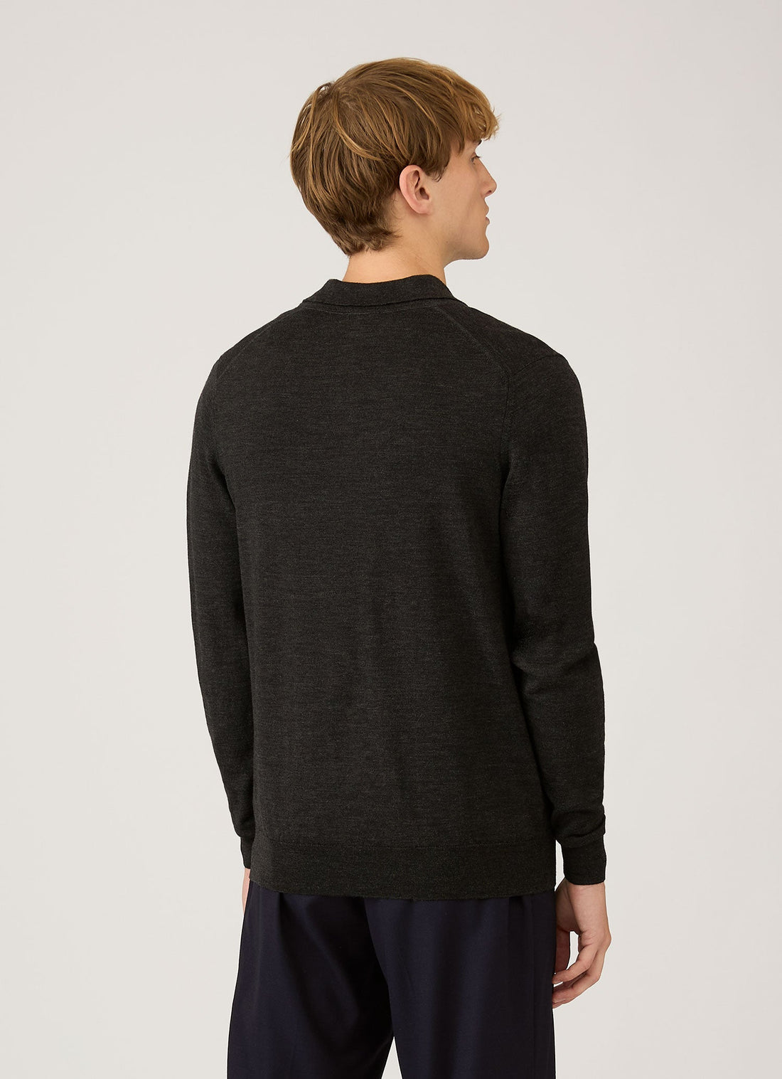 Extra-Fine Merino Knitted Polo Shirt