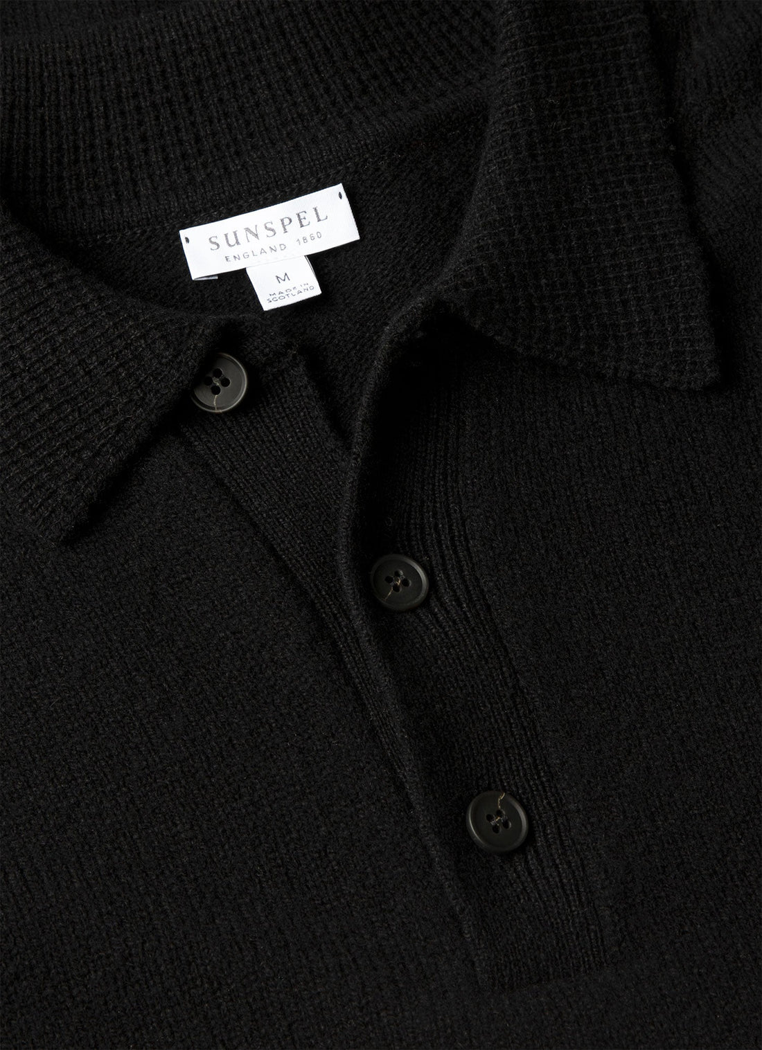 Lambswool Knitted Polo Shirt