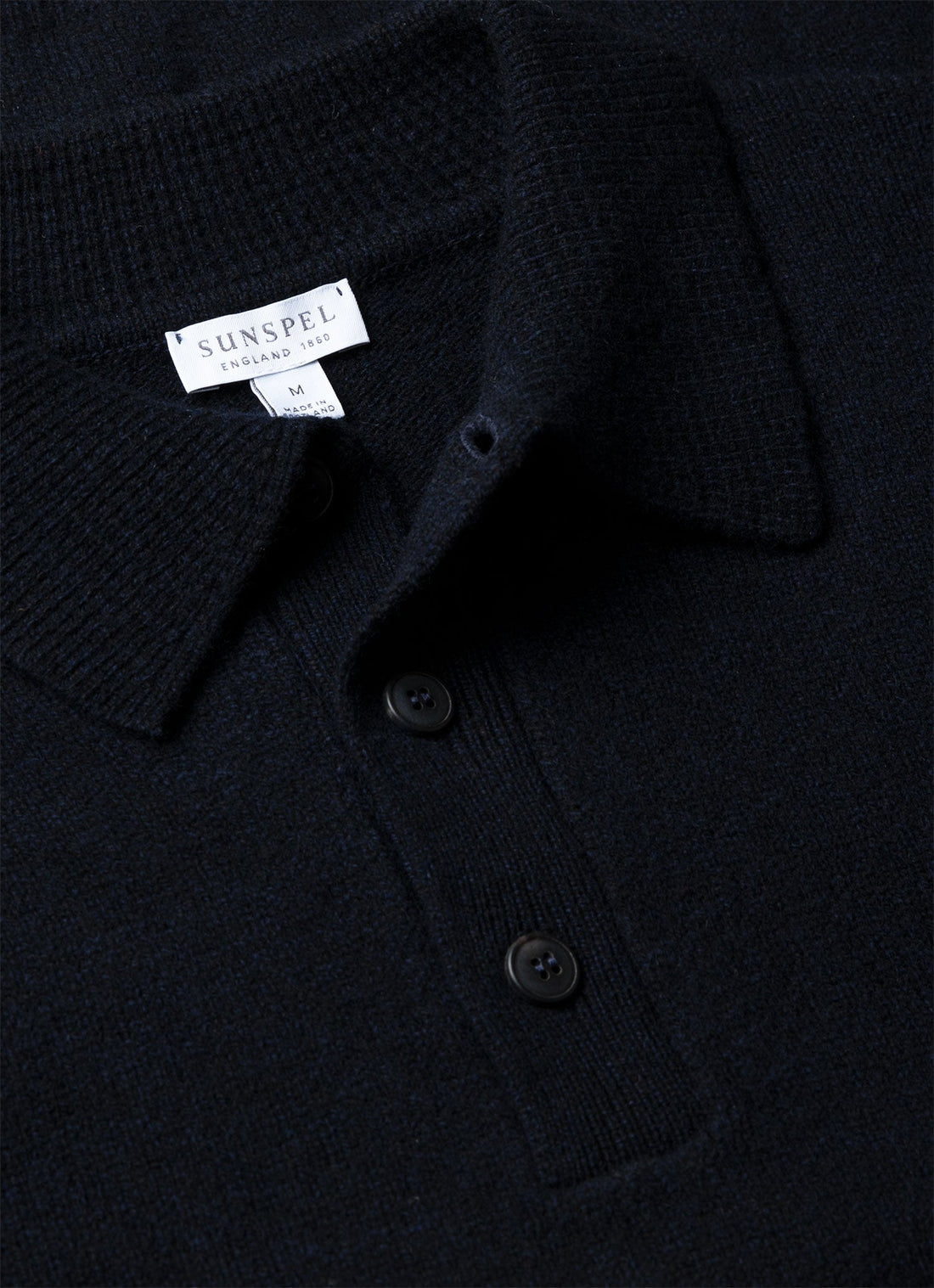 Lambswool Knitted Polo Shirt
