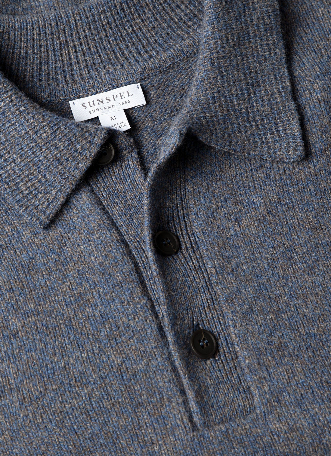 Lambswool Knitted Polo Shirt