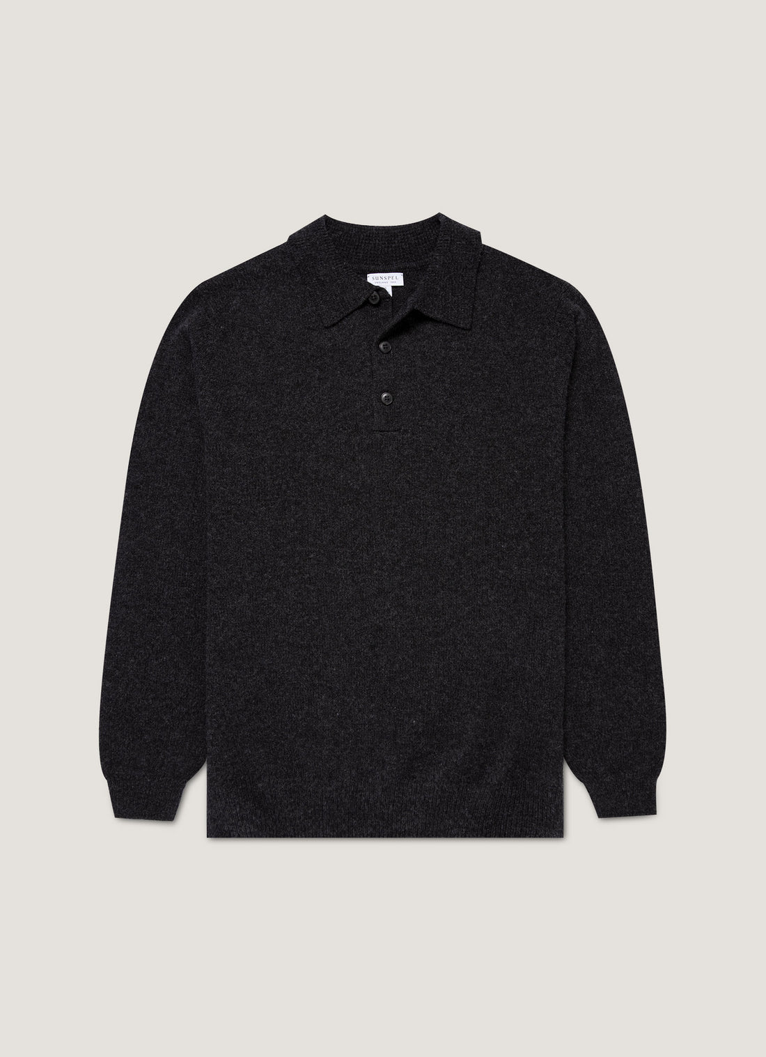 Lambswool Knitted Polo Shirt