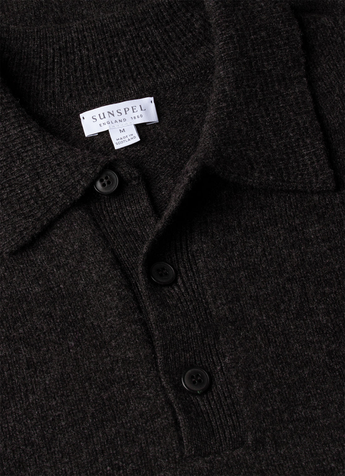 Lambswool Knitted Polo Shirt