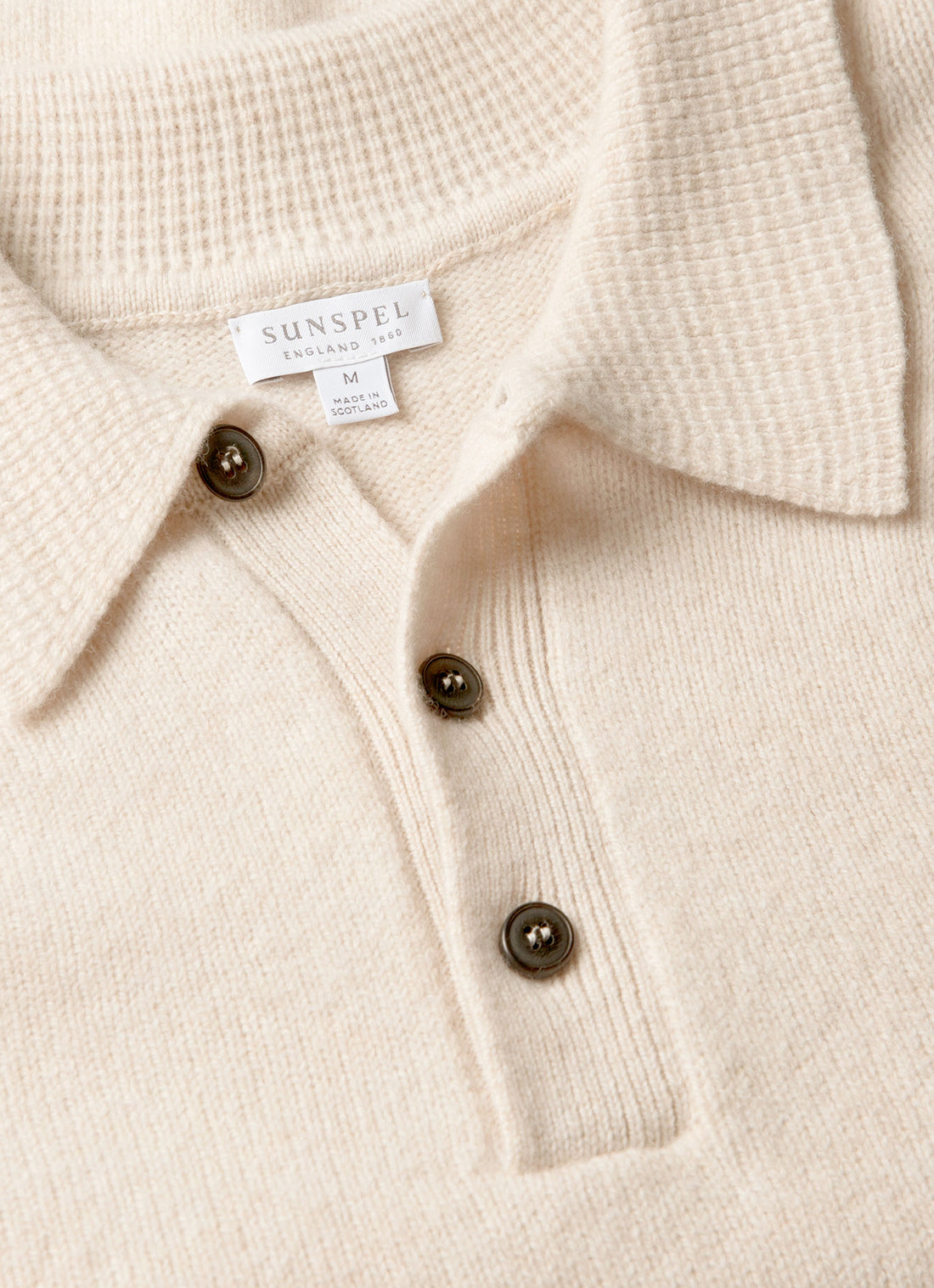 Lambswool Knitted Polo Shirt